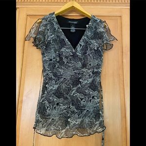 Like New BoHo Johnathan Martin Studio Blouse Sz S